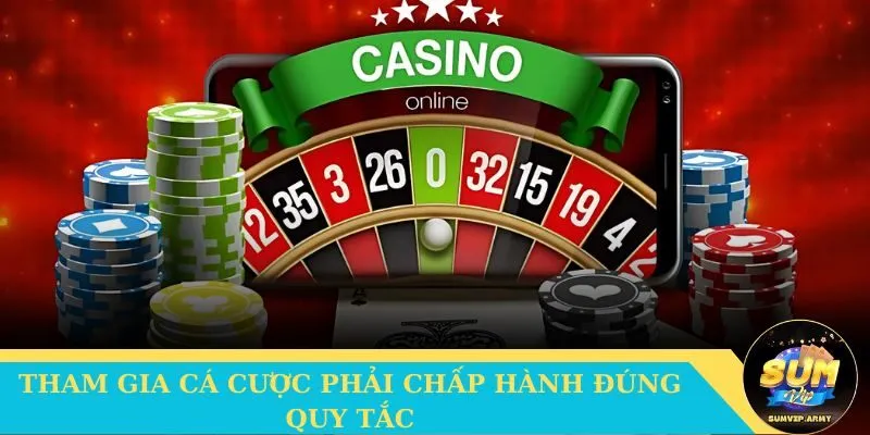 Tham gia cá cược phải chấp hành đúng quy tắc